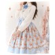 Strawberry Witch Rabbit In The Rose Garden Skirt, JSK and One Piece(Full Payment Without Shipping)